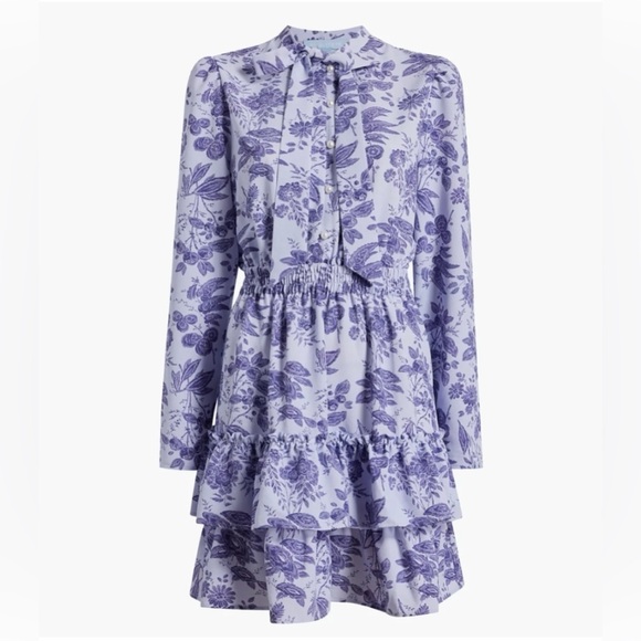 Hill House Home Talia Dress in Lilac - Picture 4 of 9
